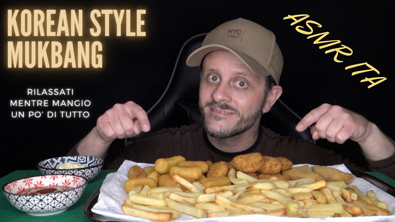 ASMR ITA | Un RILASSANTE Mukbang in stile coreano | ASMR Eating Sounds 🍣😴🇰🇷