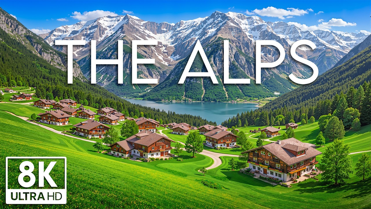 The Alps 8K UHD | Majestic Peaks, Glacial Valleys & Endless Mountain Silence