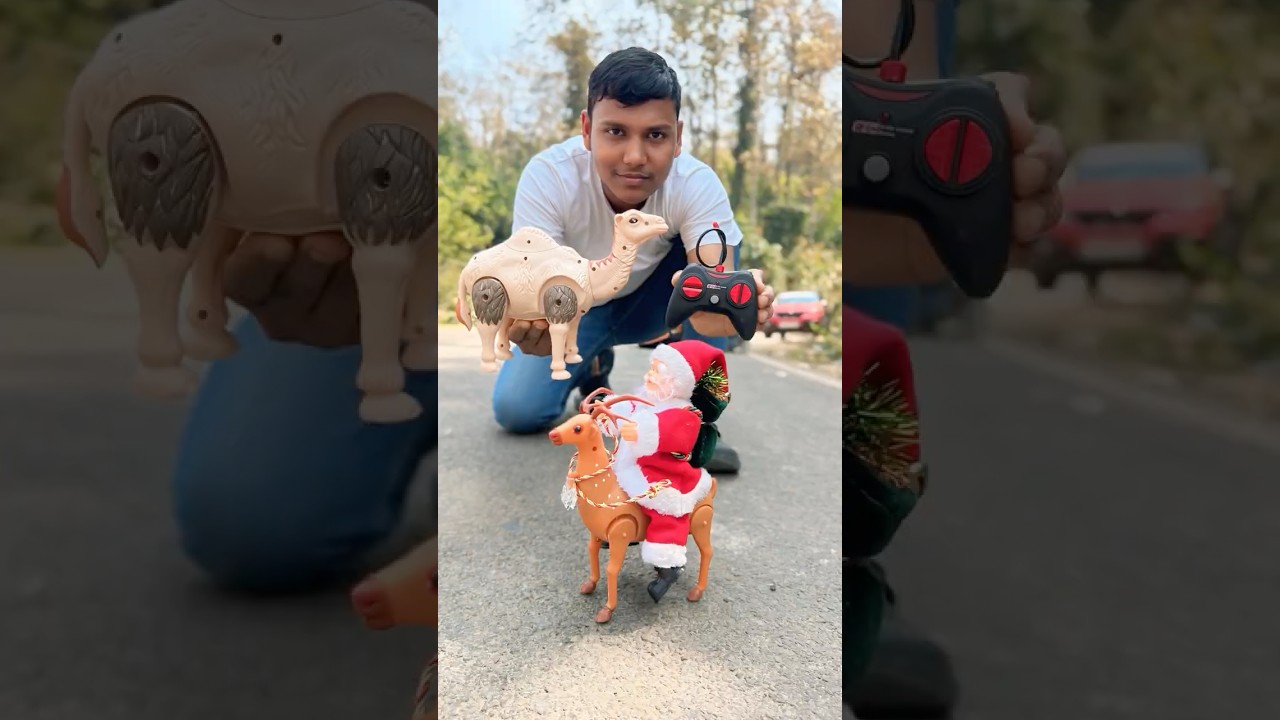 Экта верблюд и радиоуправляемый Санта-Клаус Лога Олень ✅