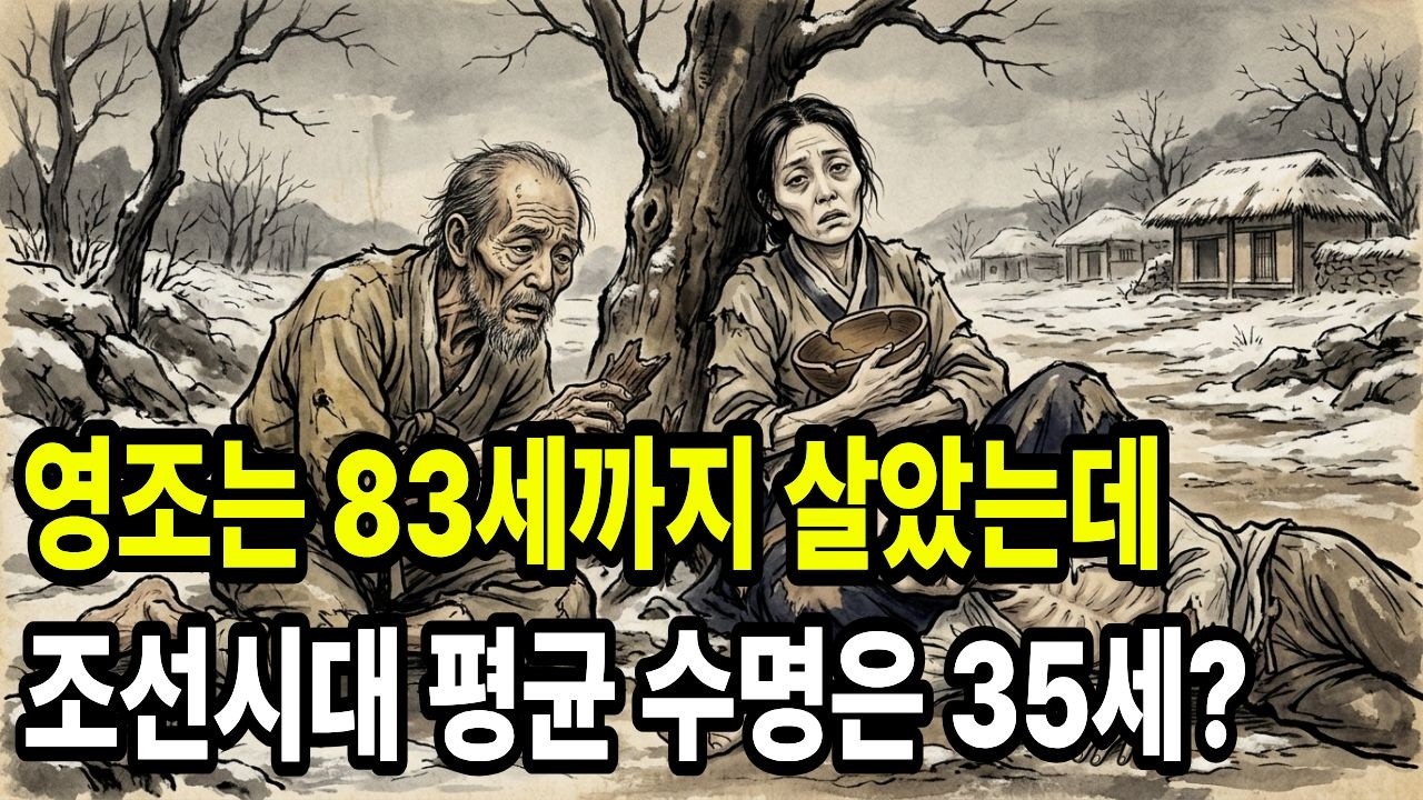 [한국사] 영조는 83세까지 살았는데 조선시대 평균 수명은 35세?