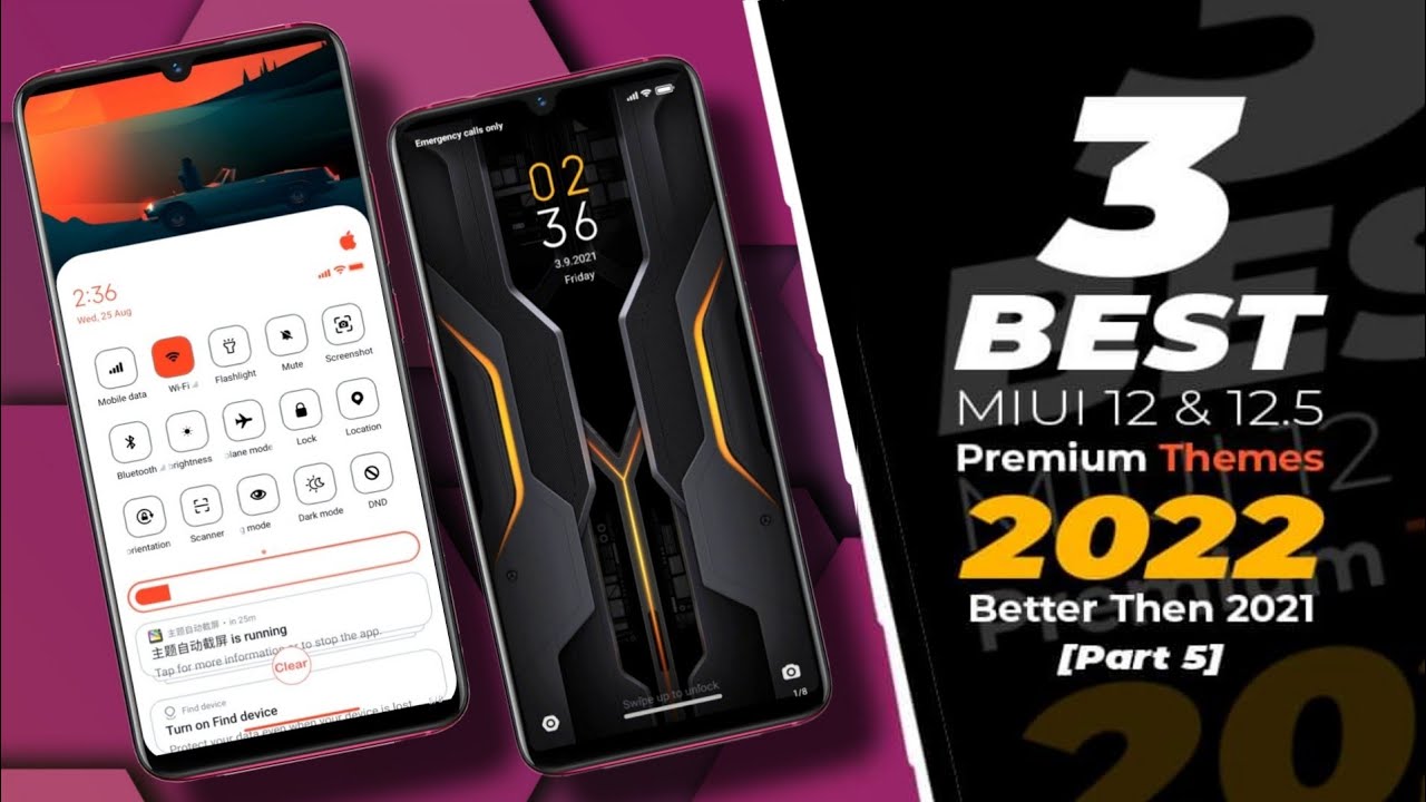 Best MIUI 12 & 12.5 Premium Themes | 3 Best MIUI 12.5 Superior Themes - Part 5