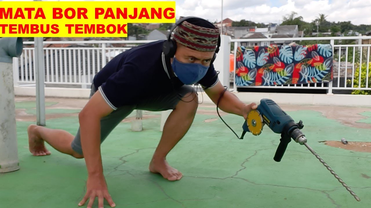 Mata Bor Beton Panjang Tembus Tembok