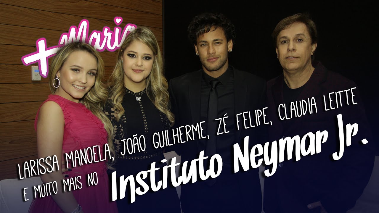 Larissa Manoela, João Guilherme, Zé Felipe, Claudia Leitte e muito mais no Instituto Neymar Jr.