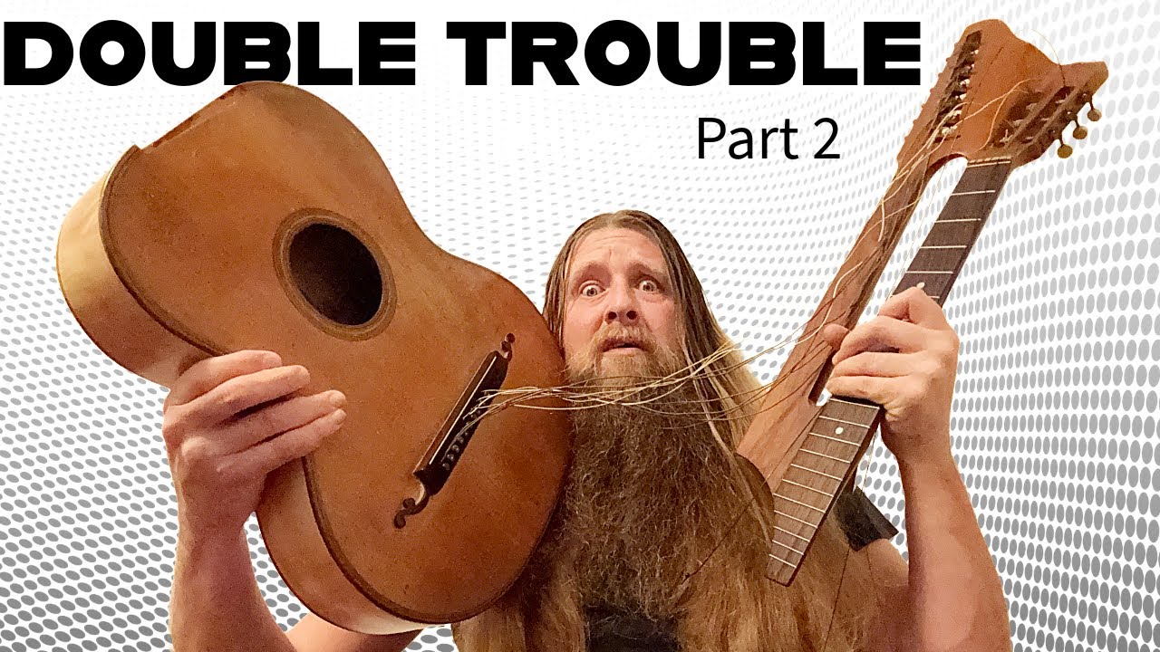 In Over My Heads! 😵‍💫 Harp Guitar Restoration PART 2