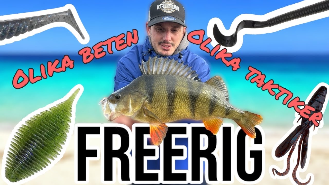 MÅNGSIDIG FREERIG - Så fiskar jag OLIKA BETEN