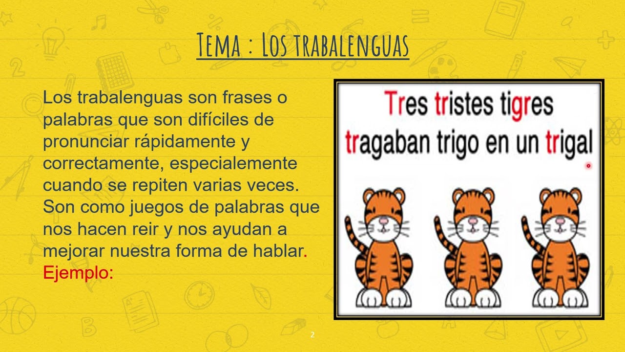EL TRABALENGUAS