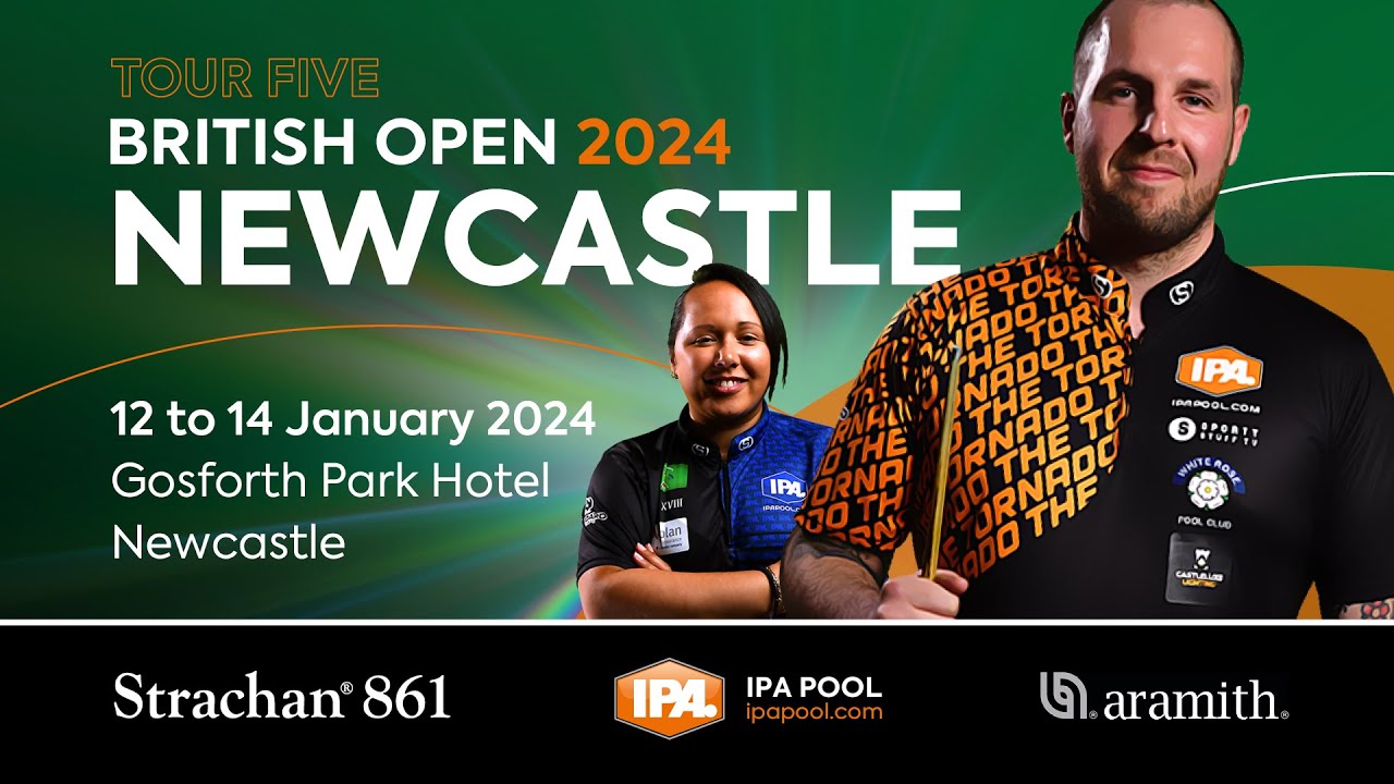 IPA Pool Tour 5 British Professional - Newcastle -  DAY 2
