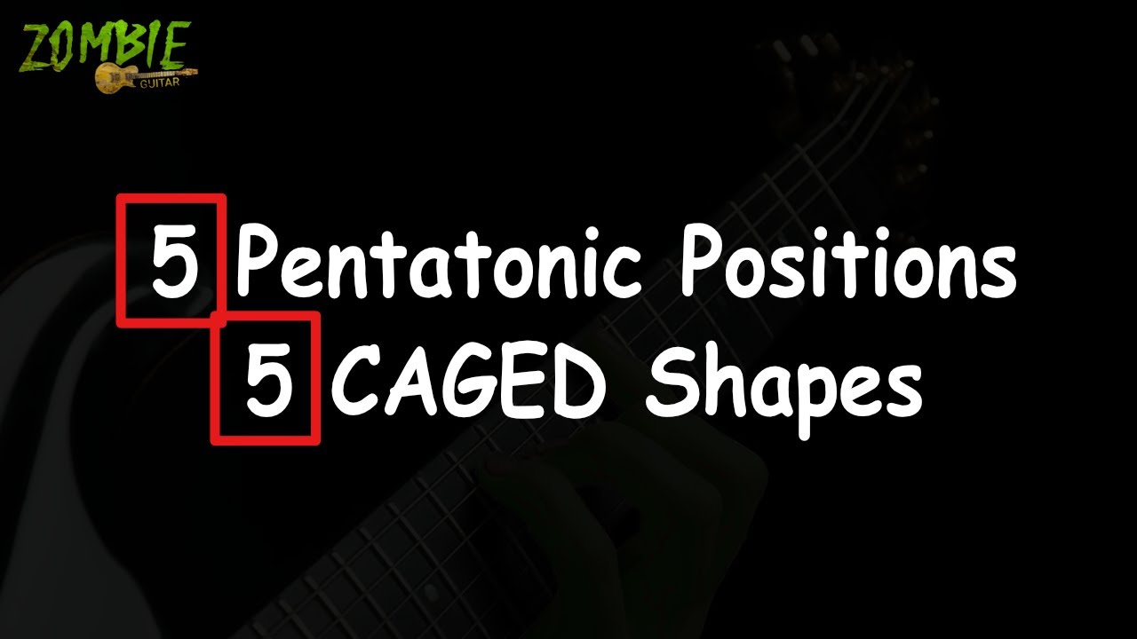 Большинство людей ошибочно принимают &laquo;CAGED&raquo; за &laquo;5 пентатонических позиций&raquo;.