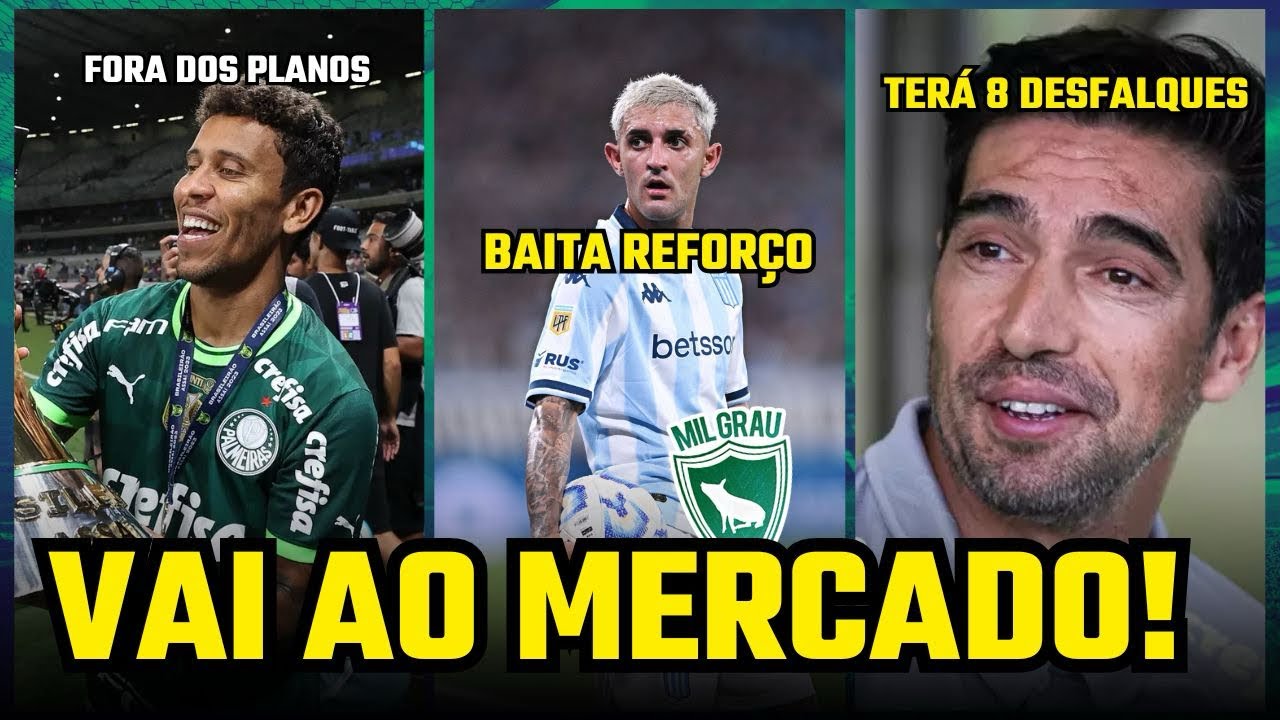 PALMEIRAS MIRA MAIS CONTRATAÇÕES E NÃO DEVE RENOVAR COM DOIS JOGADORES