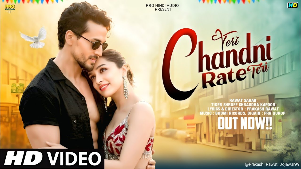 New Romantic Song 2026 | Chandni Rate Teri Bathe |Tiger Shroff | Shardha | Bollywood Hindi Love Song