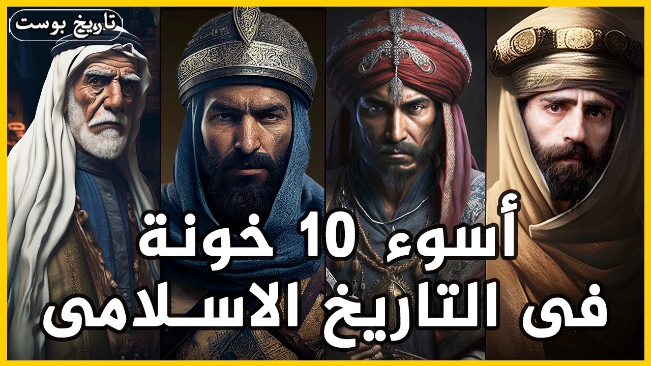 أسوء 10 خونة في التاريخ الاسلامي.. لن تصدق من هم