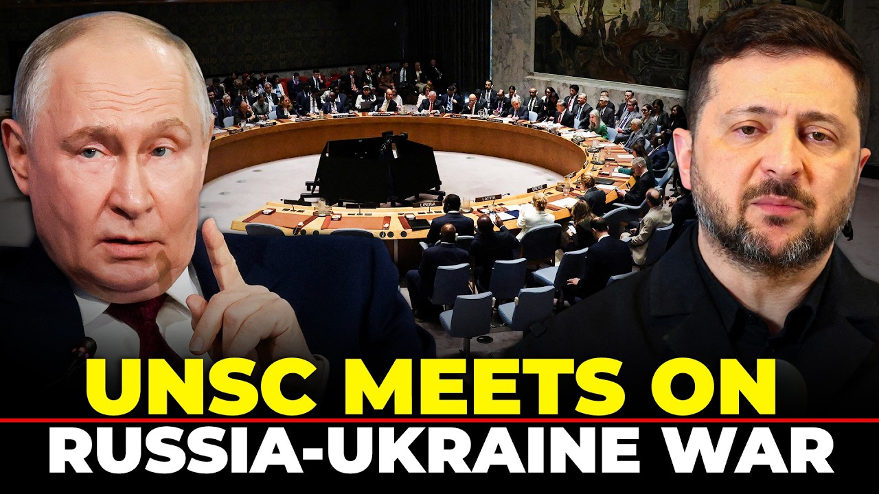 U.N. Security Council holds meeting on Russia-Ukraine Conflict | Putin |Zelenskyy