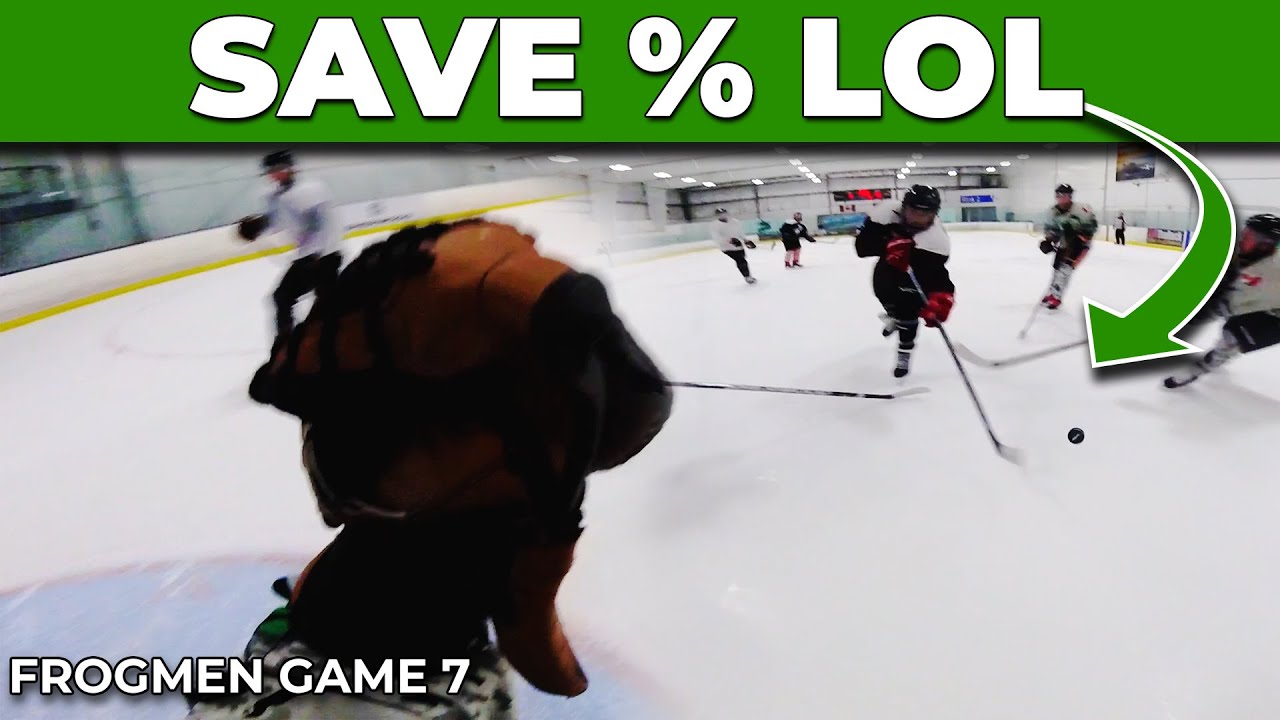One for the Blooper Reel: Beer League Hockey Goalie At It's Finest