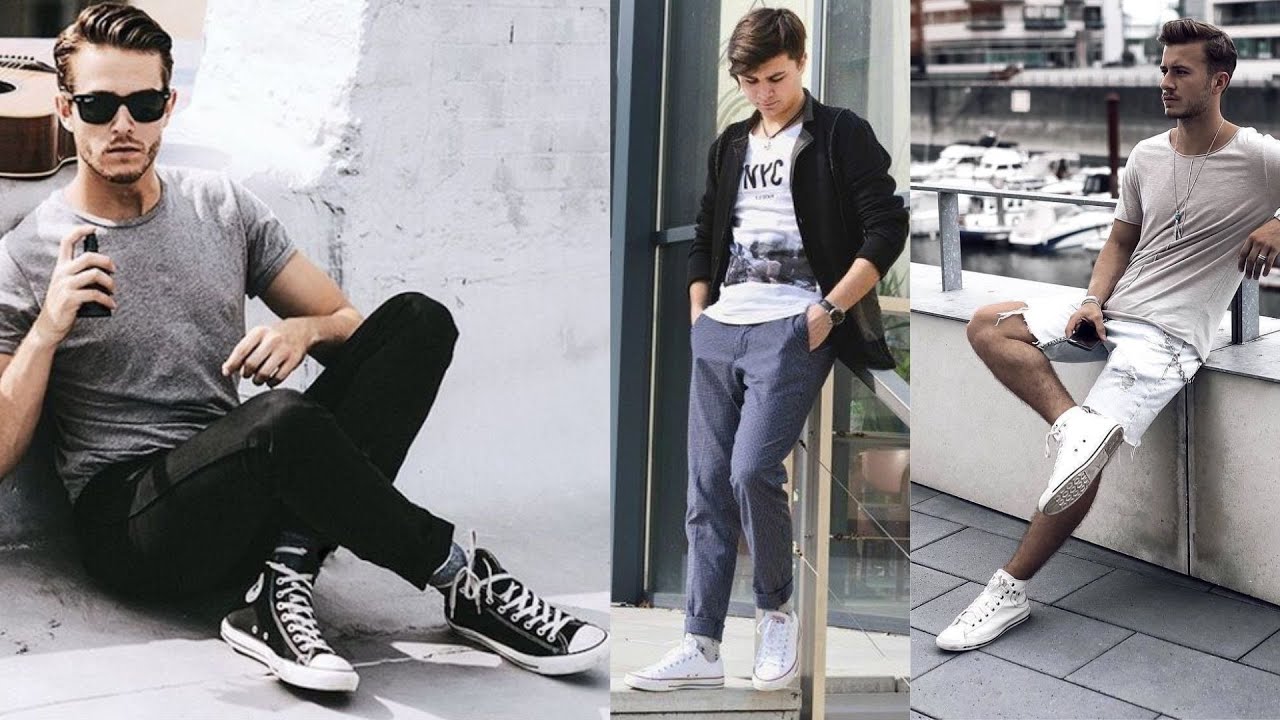 LOOKS con CONVERSE Hombres Modernos 👍