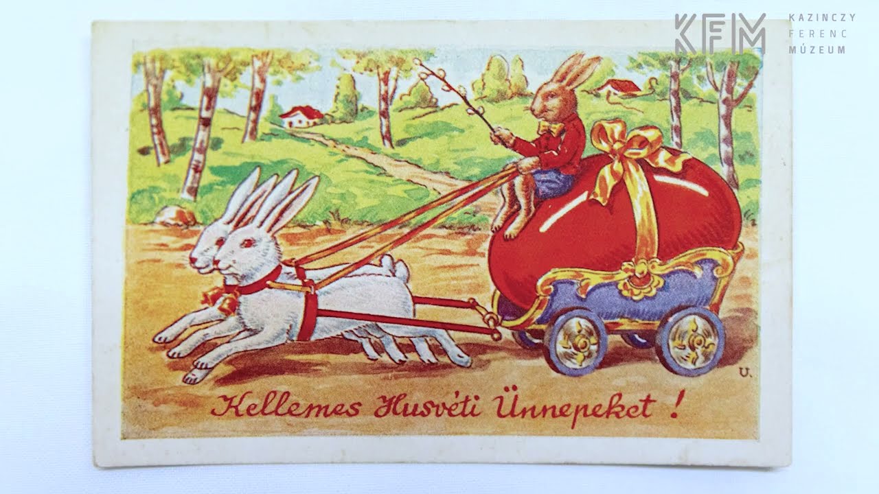 Gondolatok a raktárban -  Húsvéti képeslapok