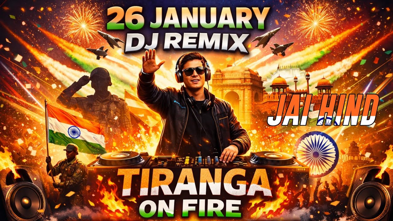 26 January DJ Remix 🇮🇳 | Tiranga On Fire 🔥 | Republic Day Special Song