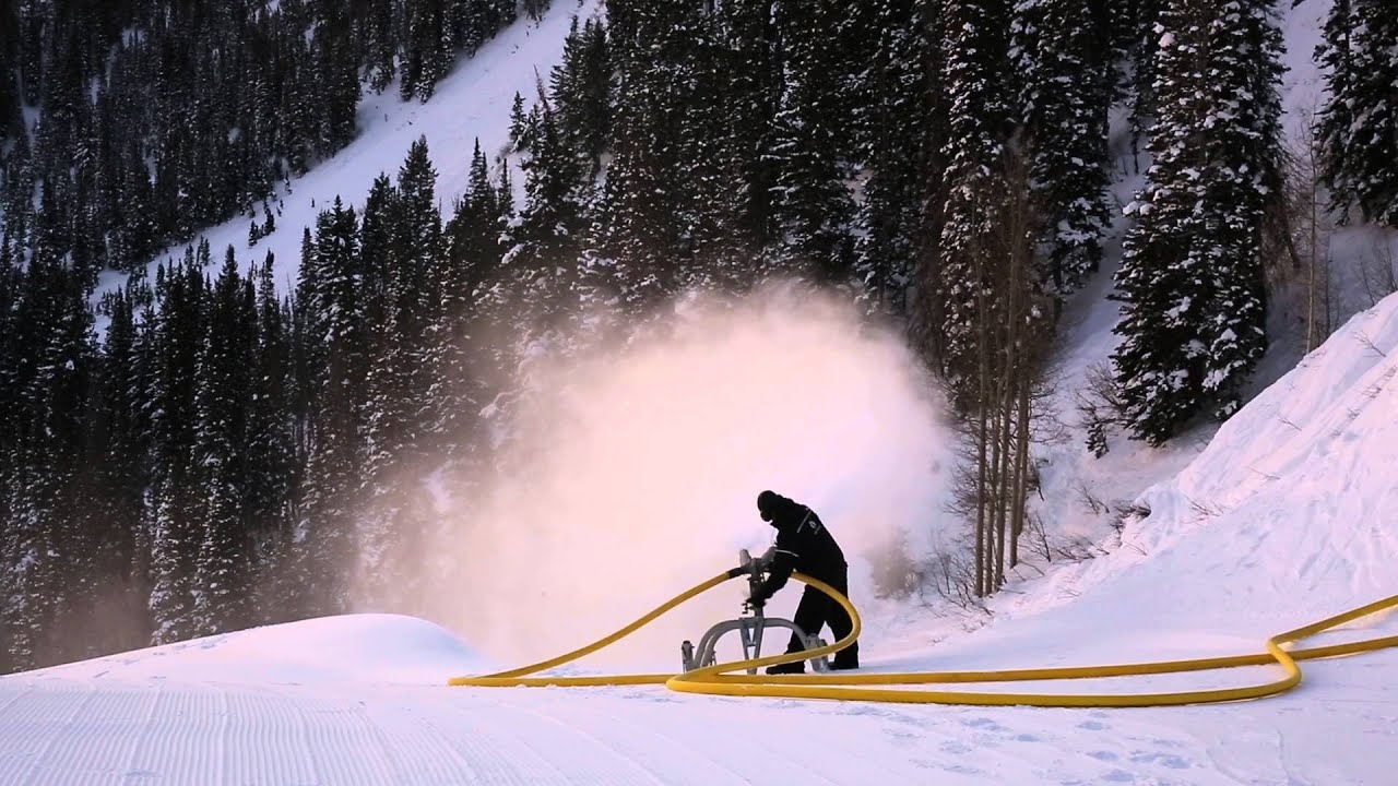 Snowmaking at Deer Valley Resort