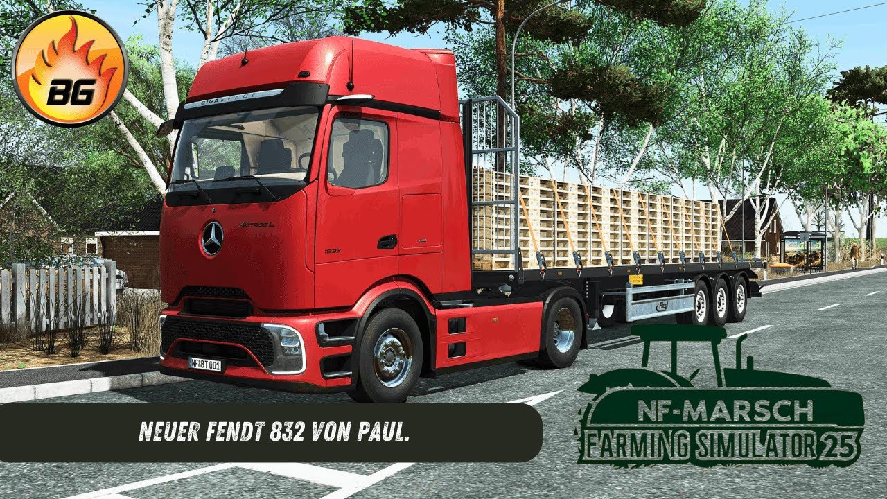 Neuer FENDT 832 von PAUL. | NF-Marsch #250 | Landwirtschafts-Simulator 25