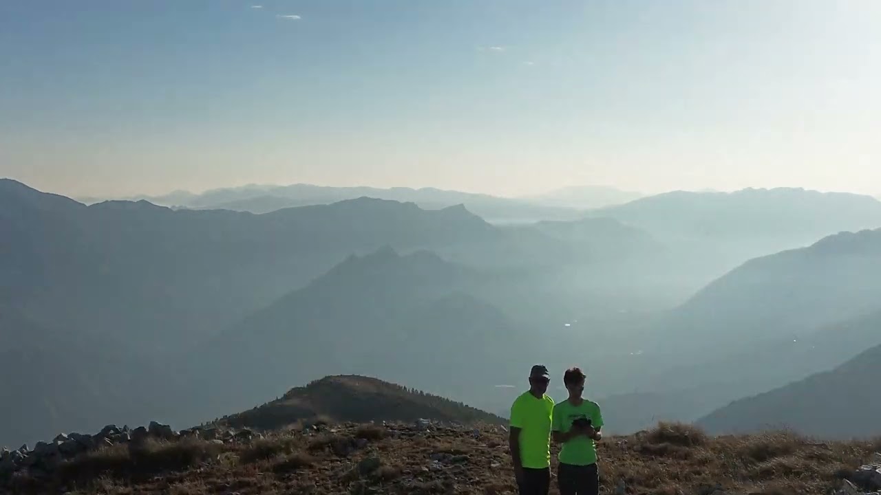 Notte al bivacco Argentino Vanin. Riprese drone