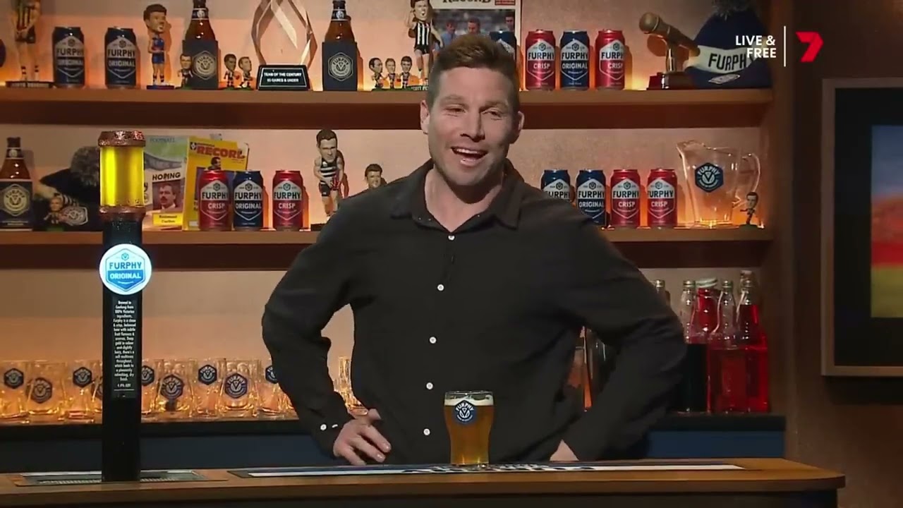 Toby Greene on the Grand Final Front Bar