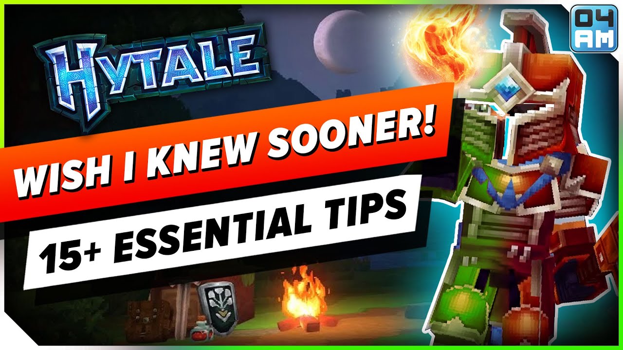 Hytale +15 вещей, которые я хотел бы знать раньше! Важные советы и хитрости