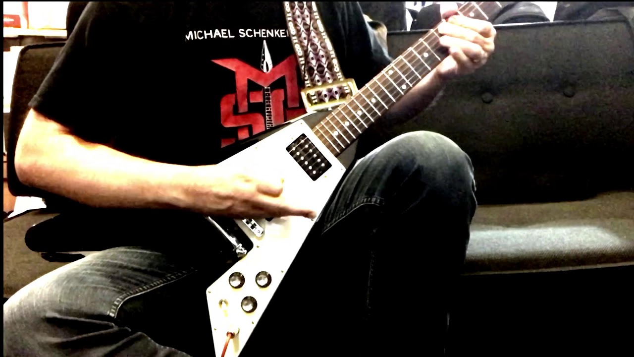 2005 Gibson Flying V Plays Excerpts from &ldquo;Assault Attack&rdquo; by Michael Schenker