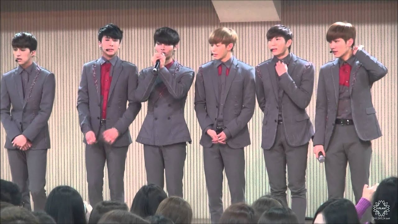 140211 한림예고 졸업식 축하공연 VIXX 멘트 - 안녕?