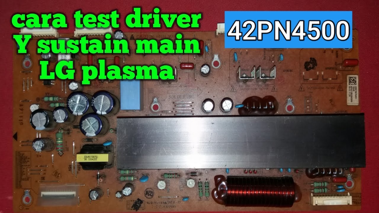 cara cek driver Y main LG plasma