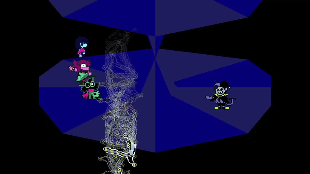 Мой папа сильно страдает, сражаясь с Джевилом в Deltarune (Эпизод 8 - Мой папа играет в Deltarune)