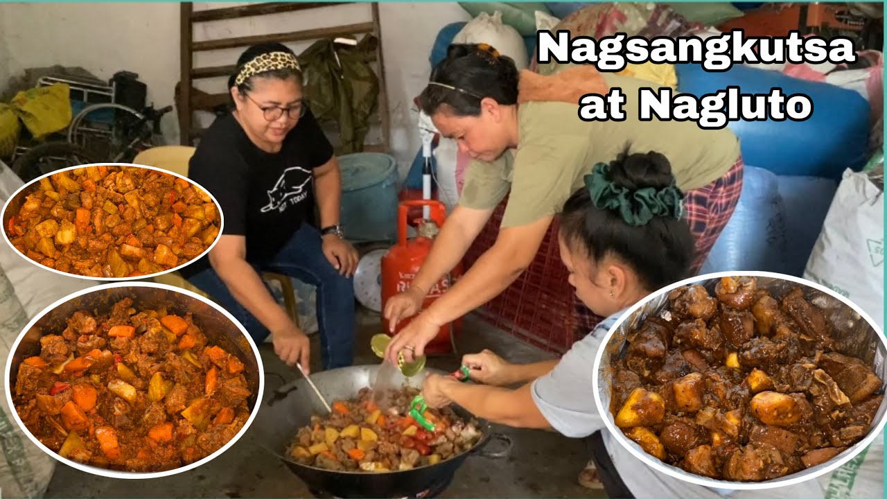 Sangkutsa at Nagluto kami + May muntik magliyab na sasakyan sa harap ng bahay nila nanay vlog715