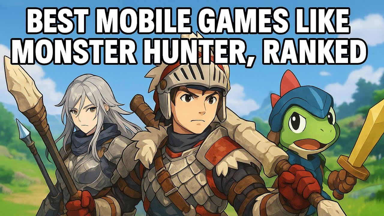 Best Mobile Games Like Monster Hunter &ndash; Ranked!