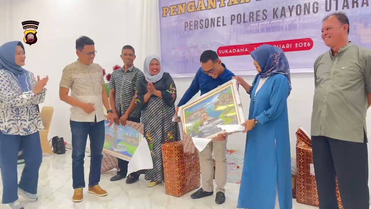 *Kenal Pamit dan Pengantar Purna Tugas,Polres Kayong Utara Perkuat Soliditas dan Silaturahmi*