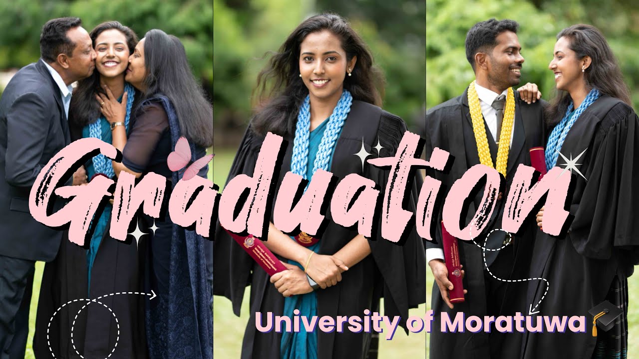 My Graduation Vlog🧑&zwj;🎓❤️💫 #universityofmoratuwa #convocationday #graduation #uom 