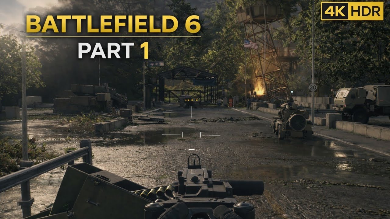 Battlefield 6 is FINALLY HERE 😍😎 | Part 1: The World Is Ending (4K HDR No Commentary)