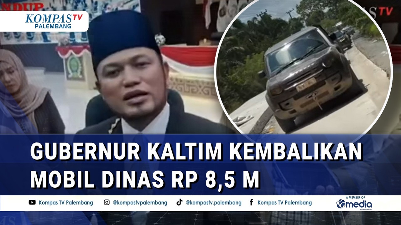 Minta Maaf! Gubernur Kaltim Kembalikan Mobil Dinas Rp 8,5 Miliar