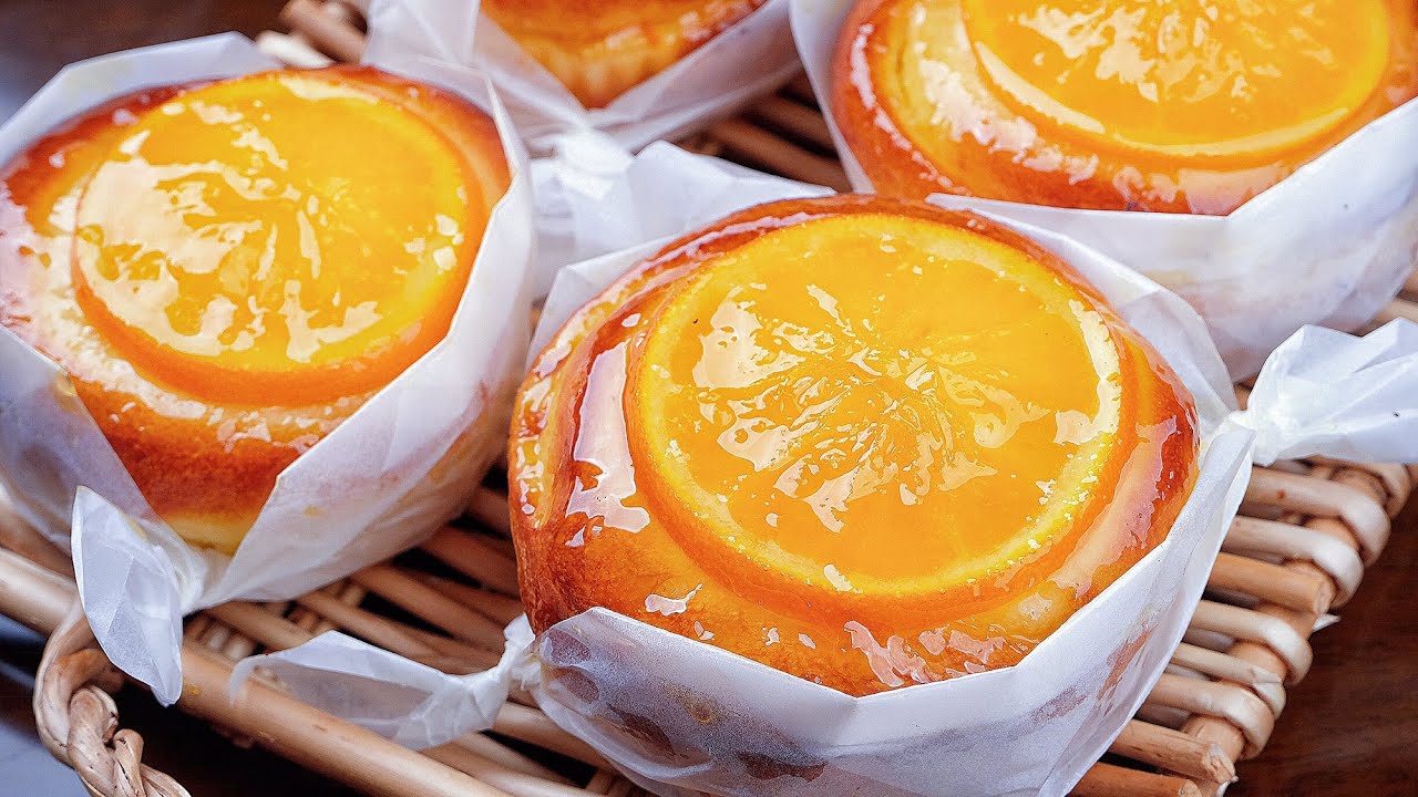 甜橙面包 |  美式甜味卷 | Sweet Orange Rolls