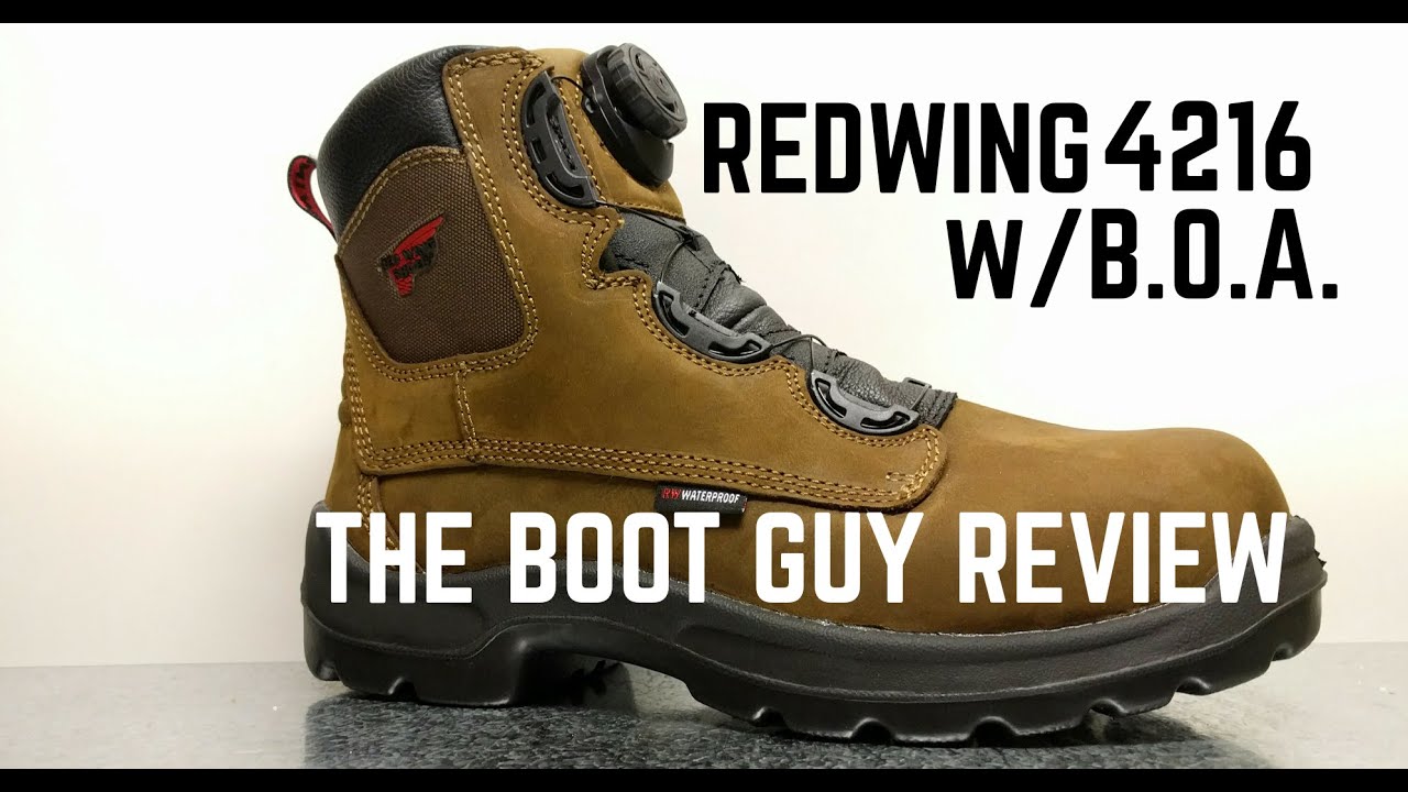 Мужские ботинки REDWING #4216 высотой 6 дюймов с B.O.A. [Отзывы о Boot Guy]