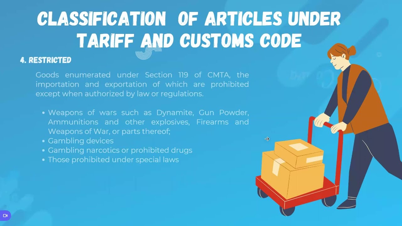 Customs Modernization and Tariff Act   RA 10863