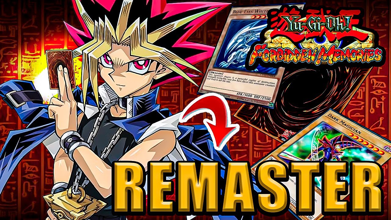 SIM! O REMASTER CHEGOU! 😭 YUGIOH! FORBIDDEN MEMORIES MOD: REMASTER #01 FINAL 1.0