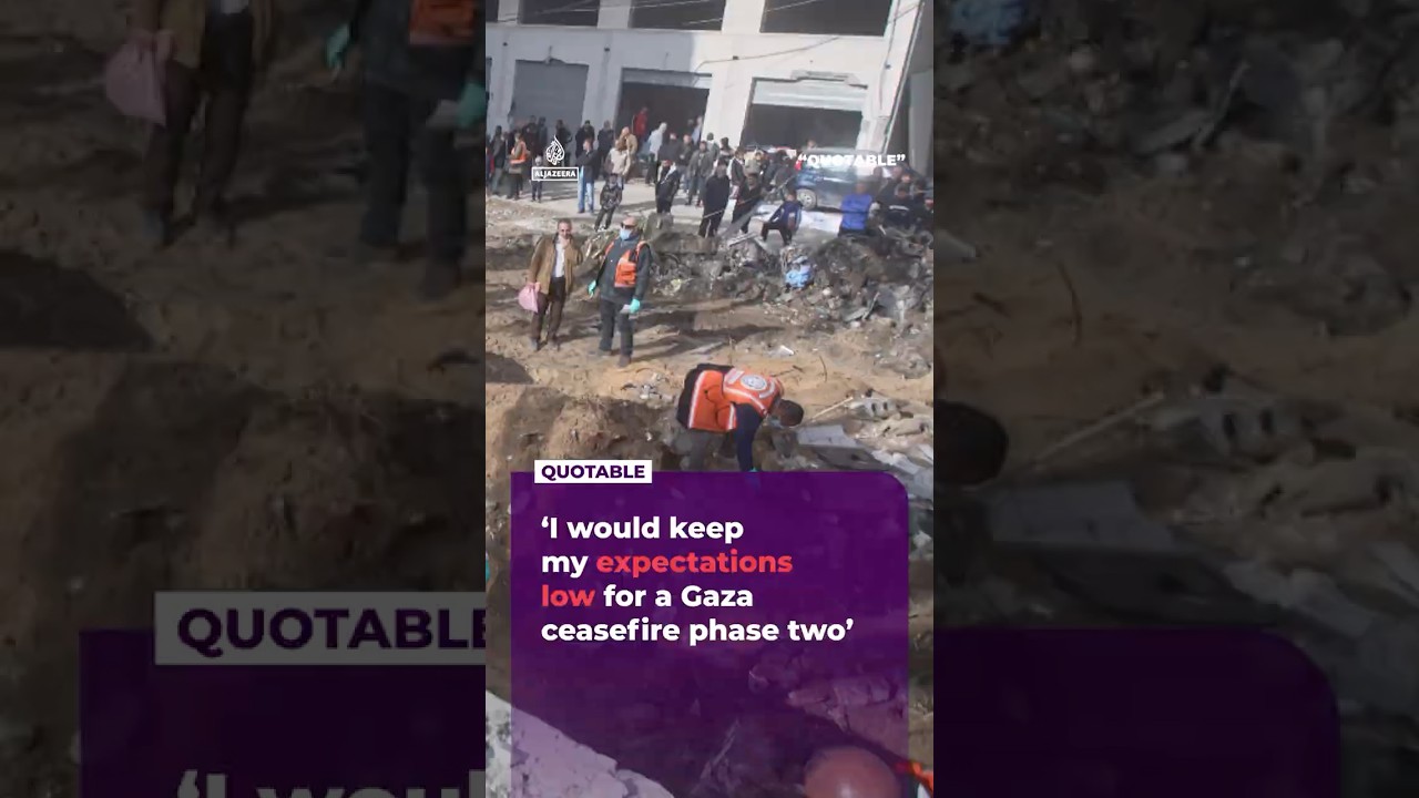 ‘I would keep my expectations low for a Gaza ceasefire phase two’
