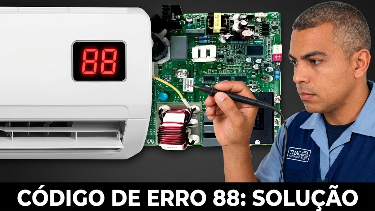 Código de Erro 88 no Ar-Condicionado ❄️ Descubra o Significado, Causas e Solução Rápida!
