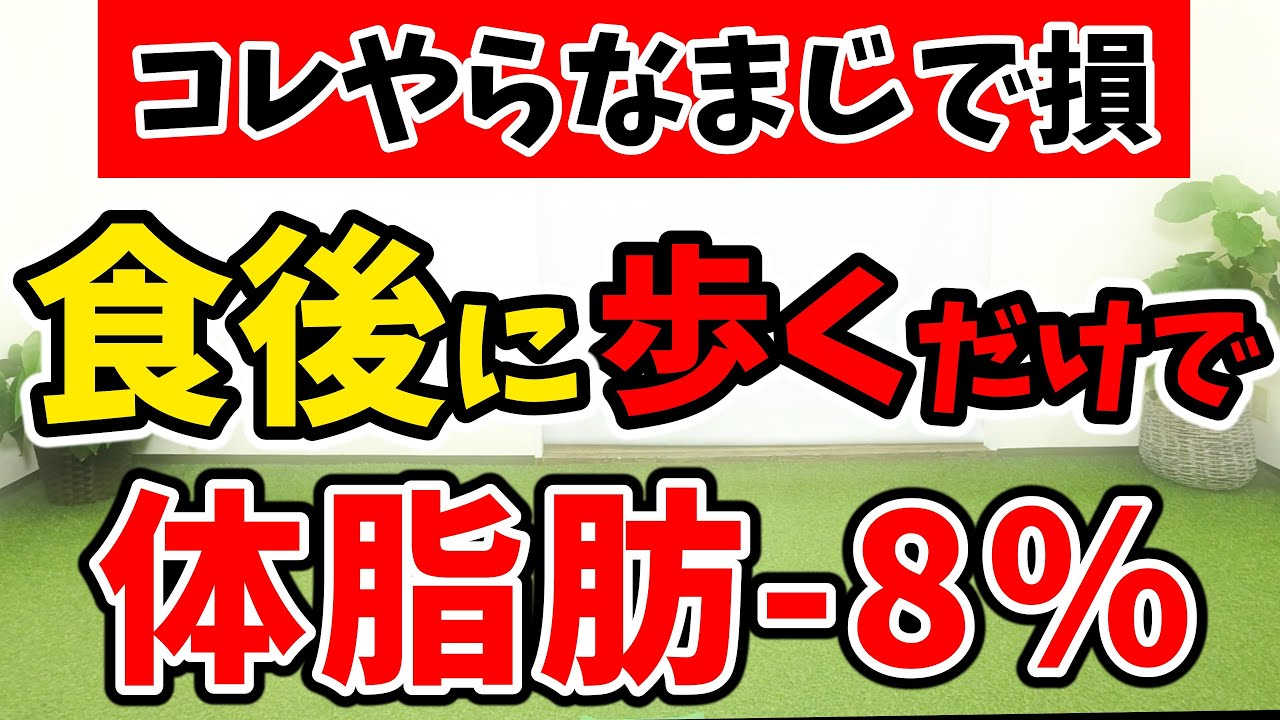 【楽しく食後に歩くだけ🔥】ダイエット成功者続出!!食後にたった6分の室内散歩が出来れば,血糖値が下がり爆痩せする🎵【室内ウォーキング 有酸素運動 痩せるダンス】
