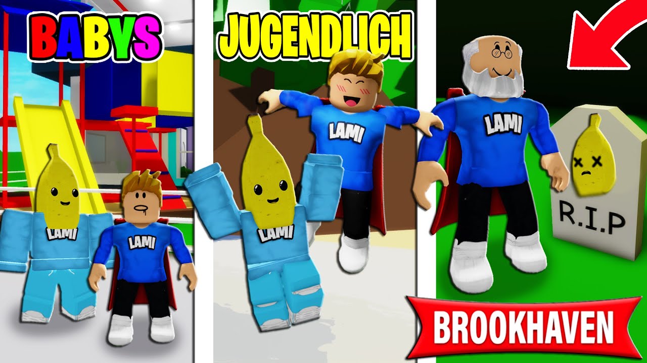 Die GESCHICHTE von LAMI & BANANI in BROOKHAVEN! (Roblox Brookhaven 🏡RP | Story Deutsch)