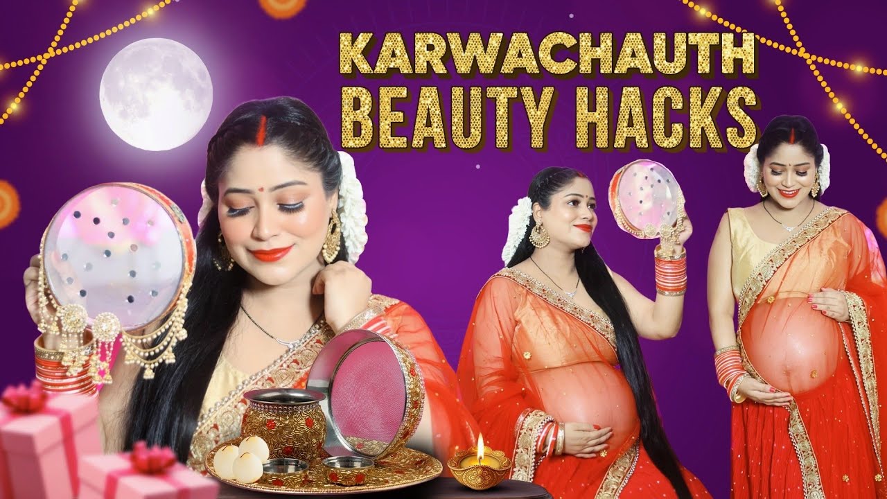 10 Karwachauth Beauty Hacks Skincare & Makeup 💄 Remove Pigmentation, Dark Spots & Get Glowing Skin 👌