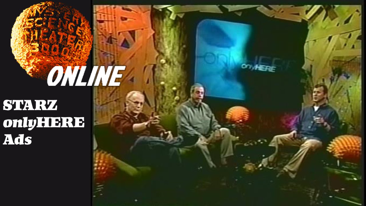 STARZ on Demand Ads with Mike Nelson, Kevin Murphy, and Bill Corbett