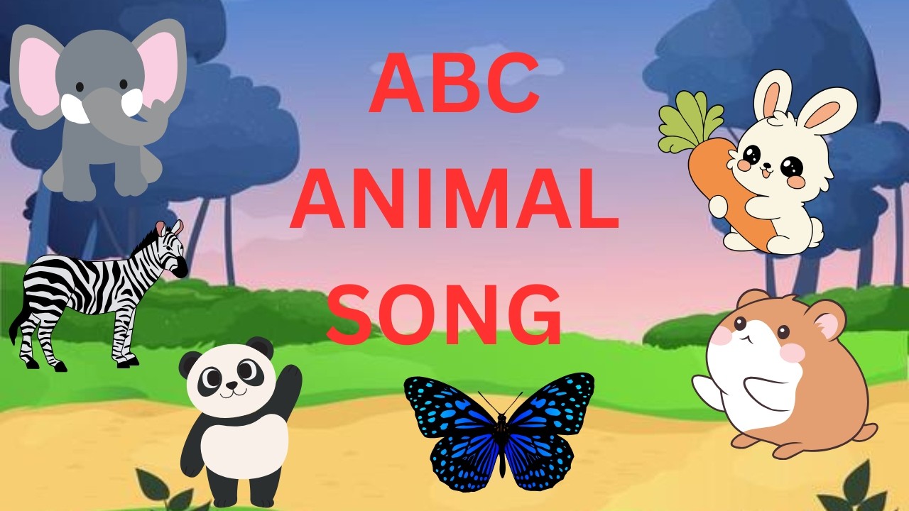 Alphabet Animals Song | Learn the ABC Alphabet Animals Song for Kids |
