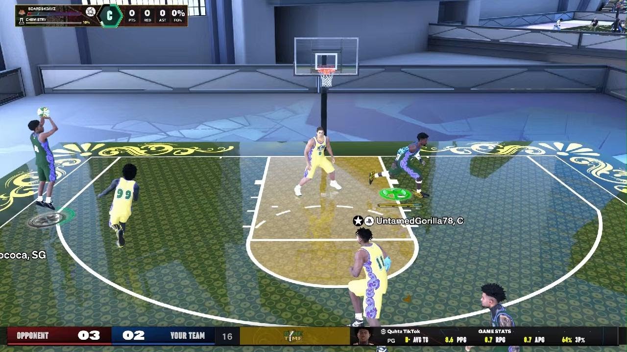 NBA 2K26: 8 PTS 3 REB