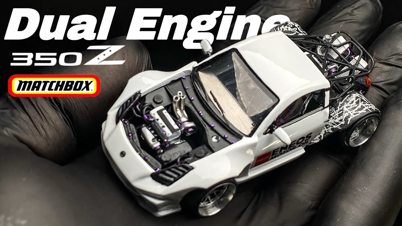 Nissan 350z Dual Engine Honda K Series powered matchbox Custom