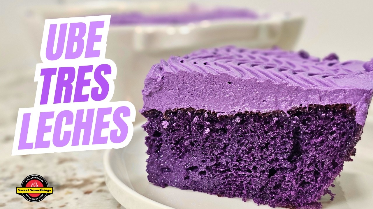 I'M OBSESSED with This UBE TRES LECHES Cake Recipe!