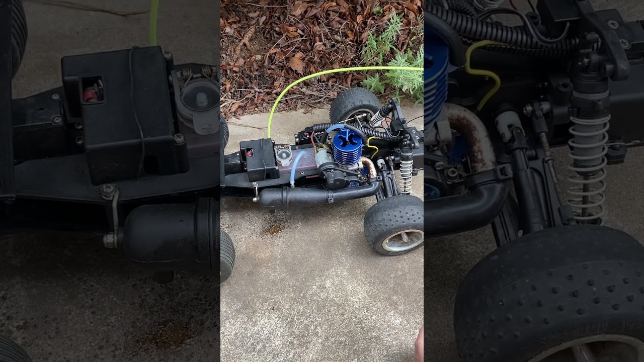 Traxxas nitro sport pro.15 all original. First run in a few years